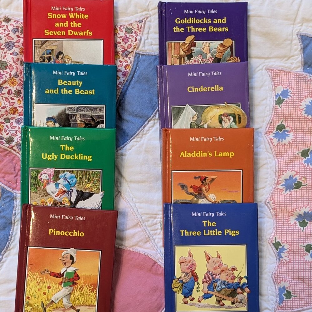 Mini Treasury of Fairy Tales: Volume 1 and Volume 2, Boxed Book Sets